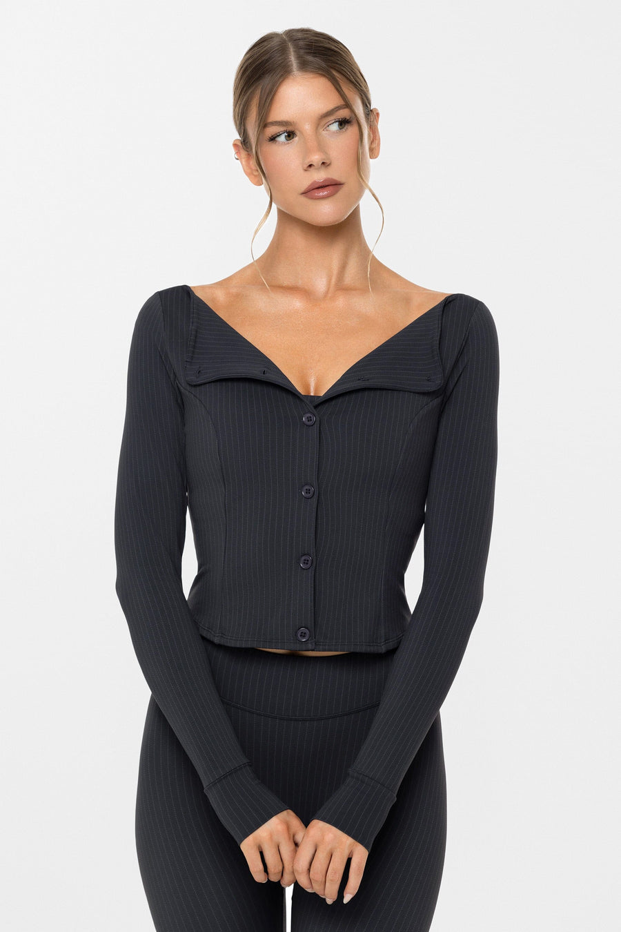 Body Soft™ Boatneck Cardigan