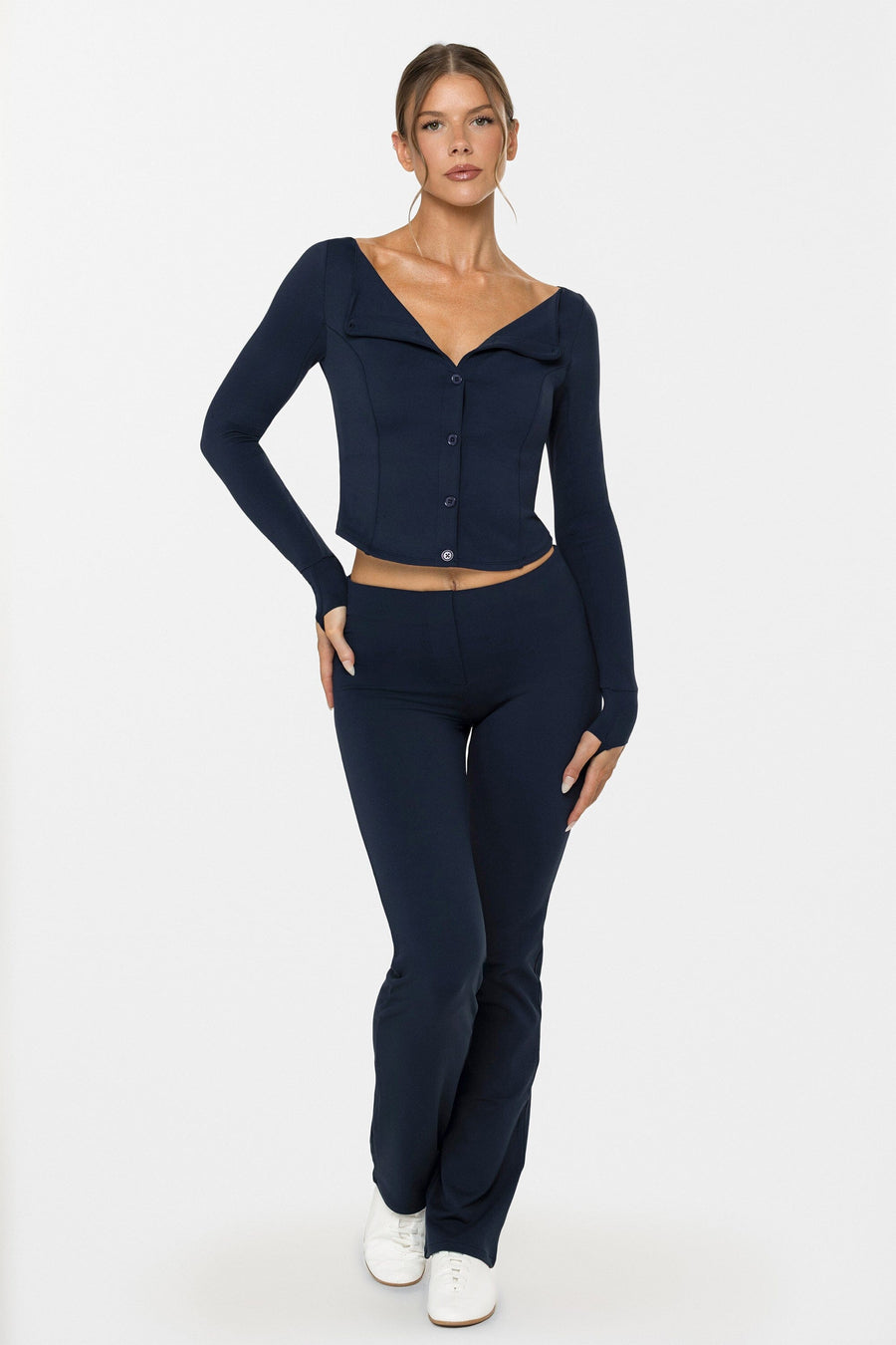 Body Soft™ Boatneck Cardigan