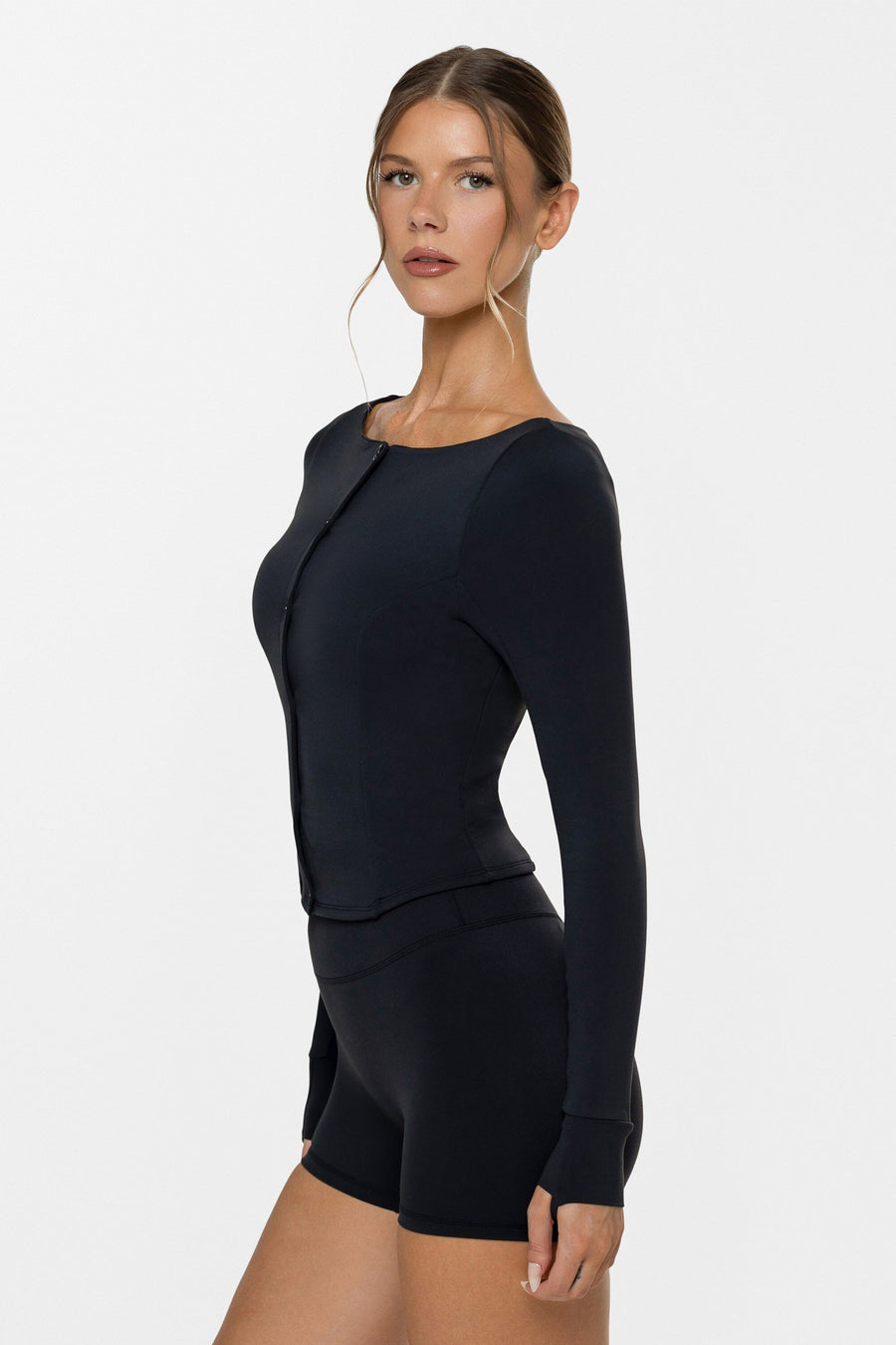 Body Soft™ Boatneck Cardigan
