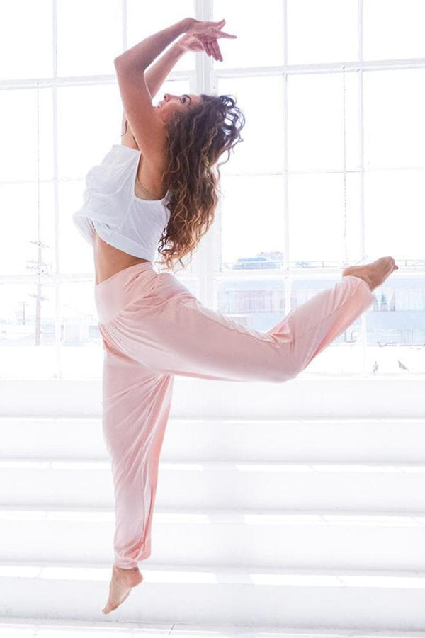 Namastetics Women's Open Slit Yoga Pants, Pointe Pant