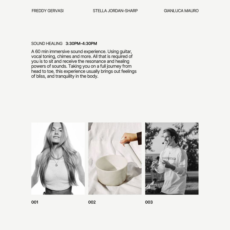 Sound Healing - Gianluca Mauro x Freddy Gervasi x Stella Jordan-Sharp