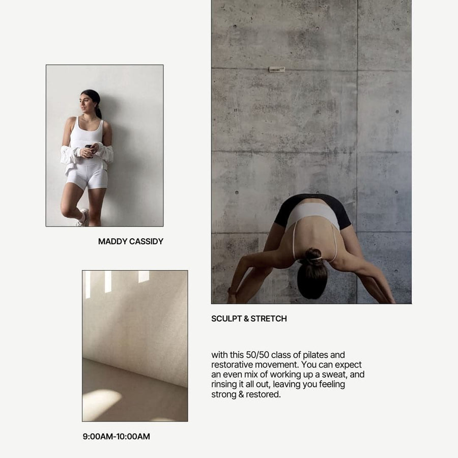 Sculpt + Stretch - With Maddy Cassidy