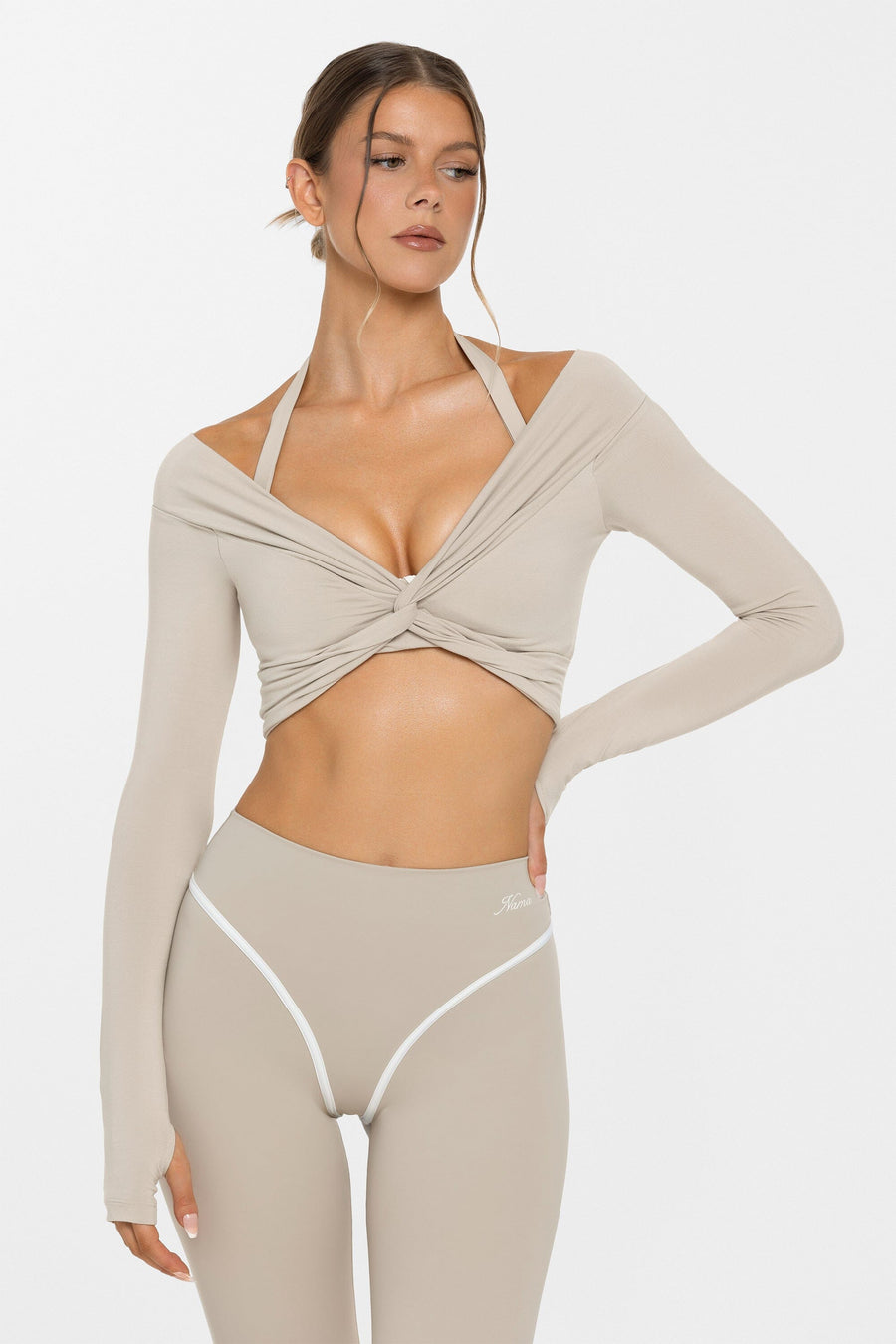 Body Bamboo™ Twist Crop Top