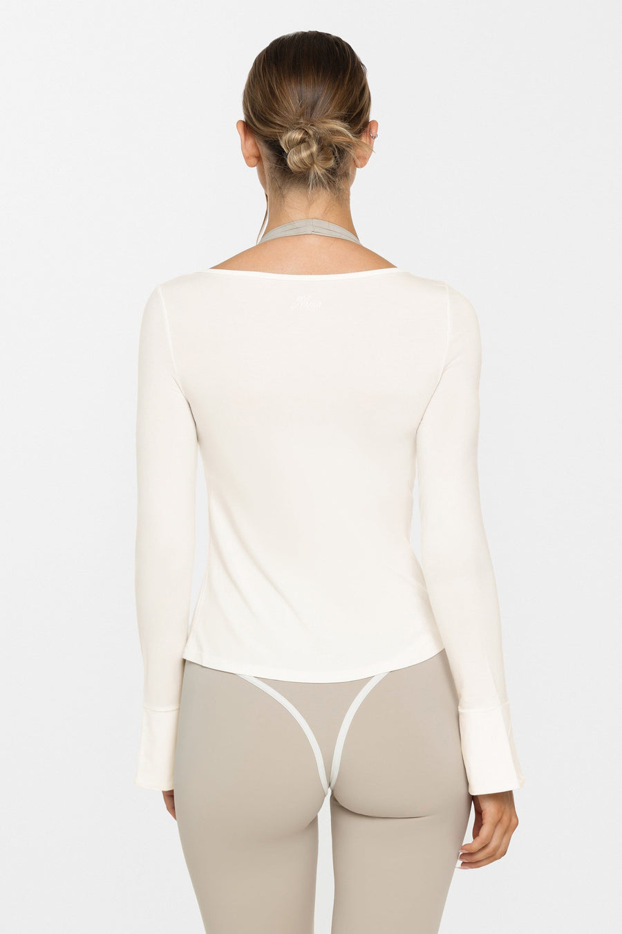 Body Bamboo™ Tie Front Long Sleeve