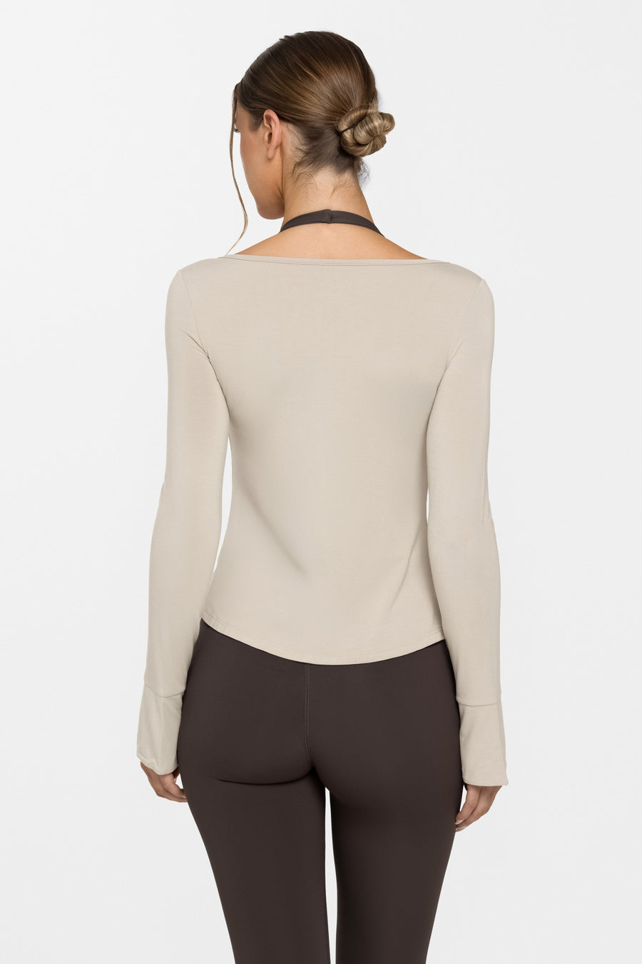 Body Bamboo™ Tie Front Long Sleeve