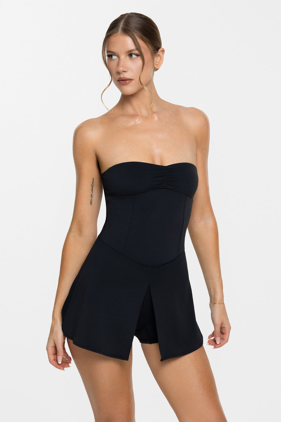 Body Soft™ Split Hem Dress