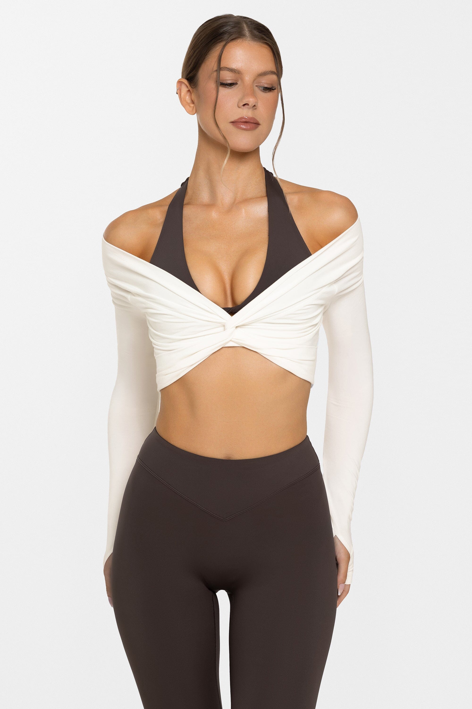 Body Bamboo™ Twist Crop Top