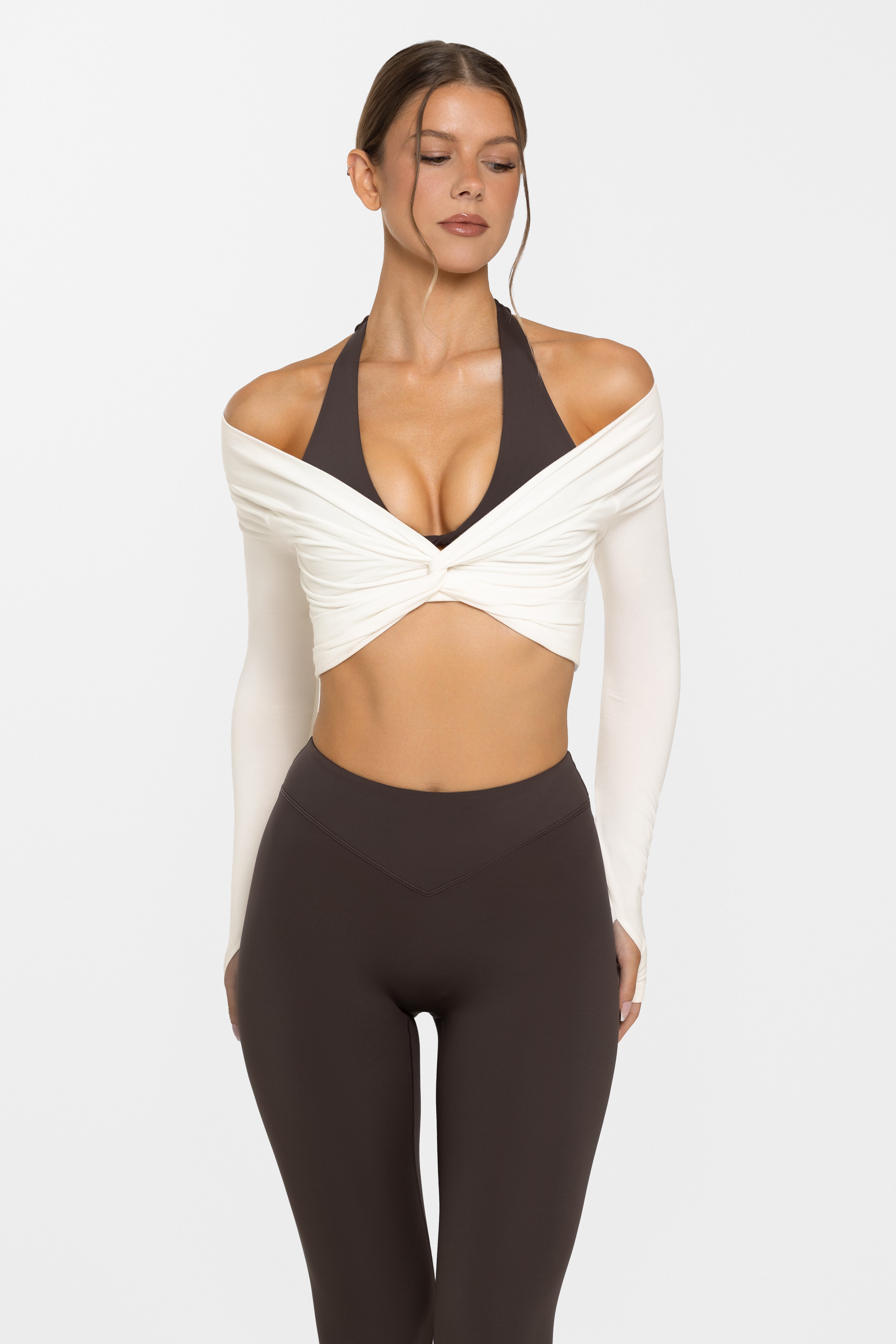 Body Bamboo™ Twist Crop Top