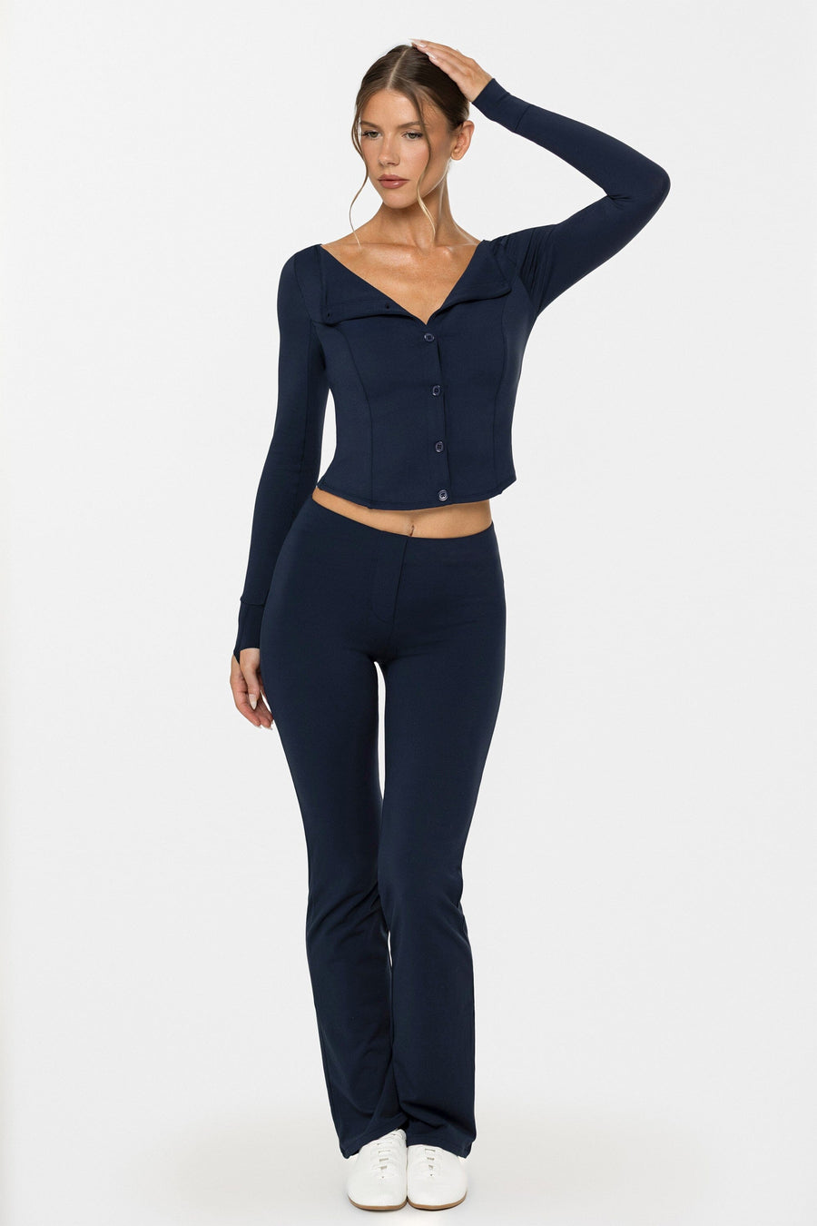 Body Soft™ Boatneck Cardigan
