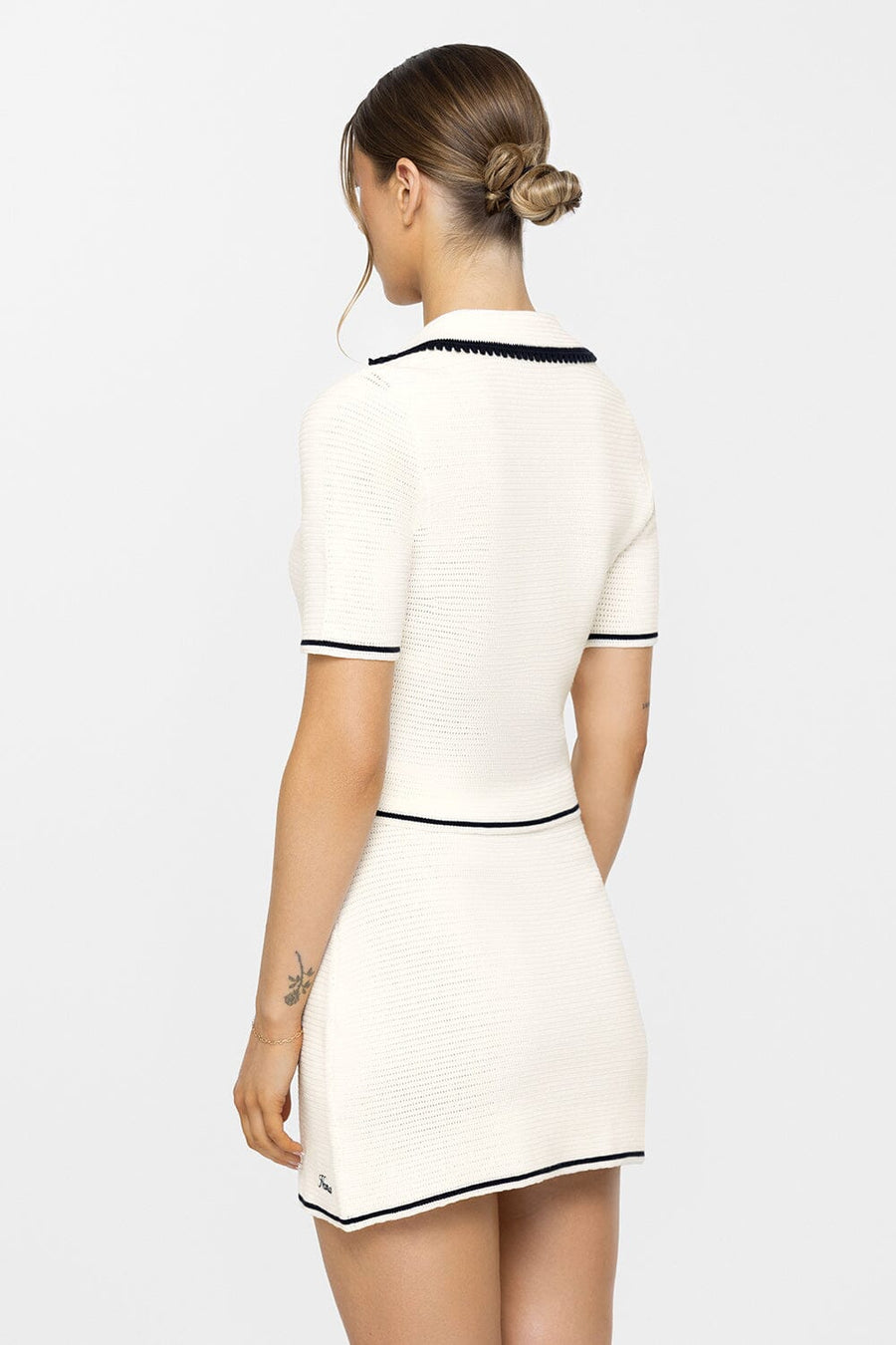 Crochet Polo Shirt