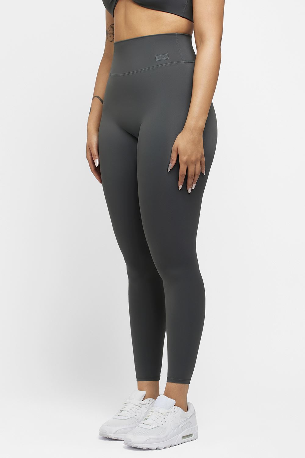 Nike Sculpture Victory Women's Training Tights (Black/White, XS)