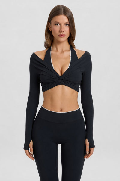 Body Bamboo™ Twist Crop Top