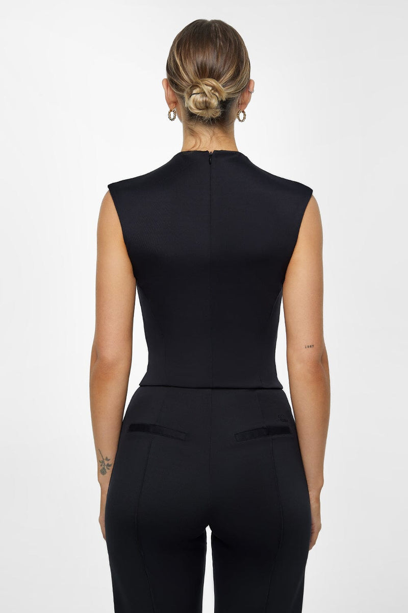 SCUBA MOCK NECK SS TOP - LAVENDER - S main image 0