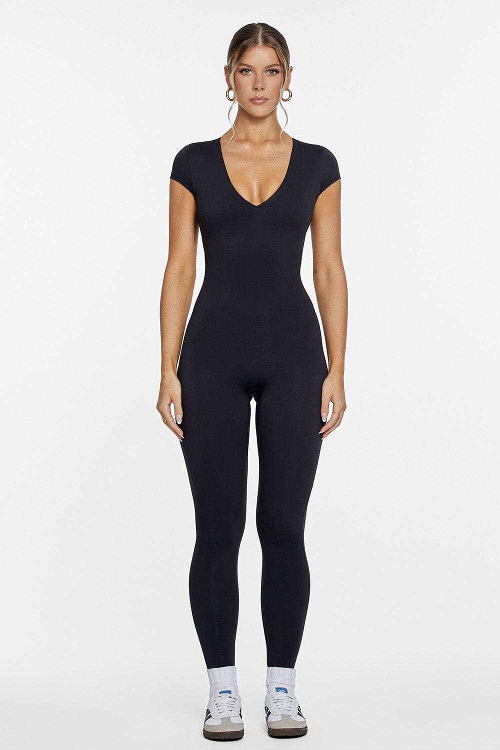 Body Butter™ V-neck Jumpsuit