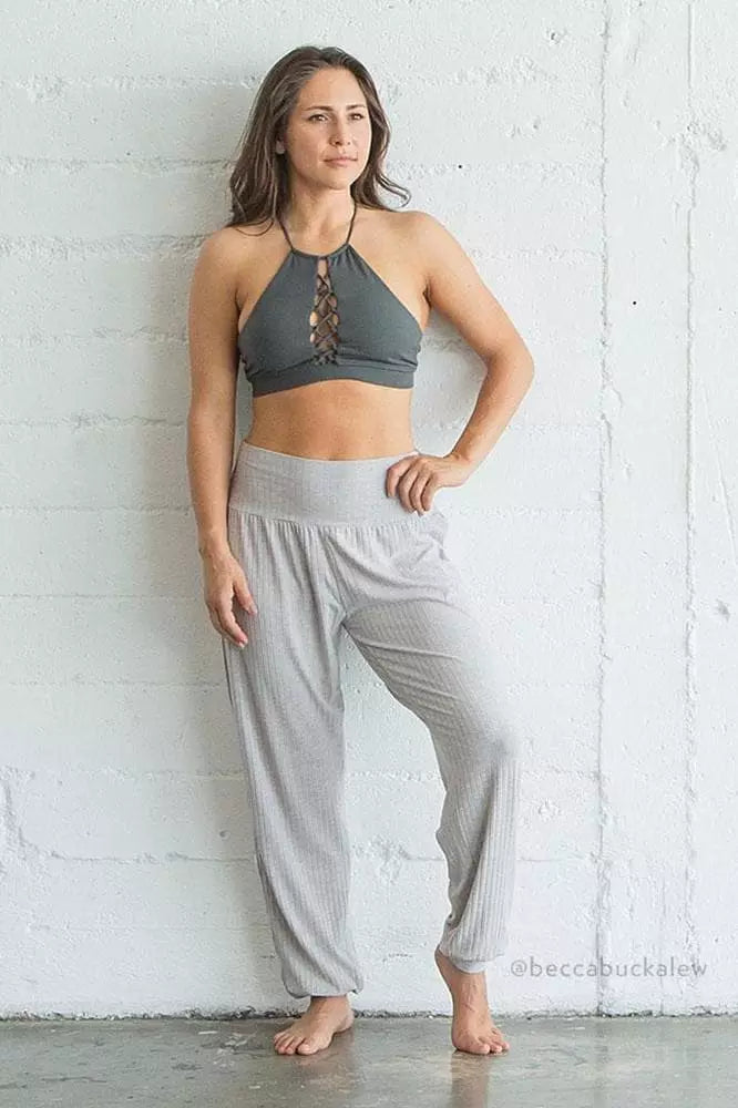 NAMA Women's Loose Fit Yoga Pants, Genie Pant, High-Waisted Lounge Pant