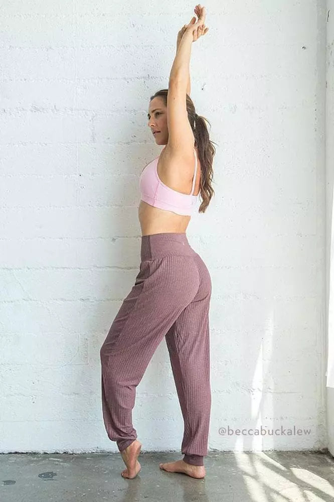 Pink Yoga Pants