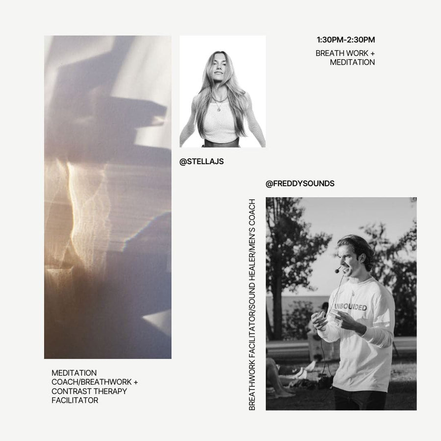 Breath Work + Meditation - With Freddy Gervasi X Stella Jordan-Sharp